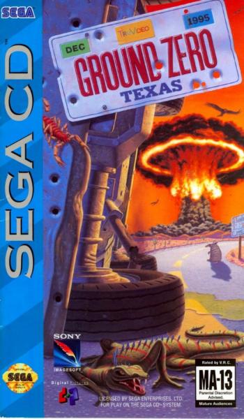 Cover Ground Zero Texas for Sega CD